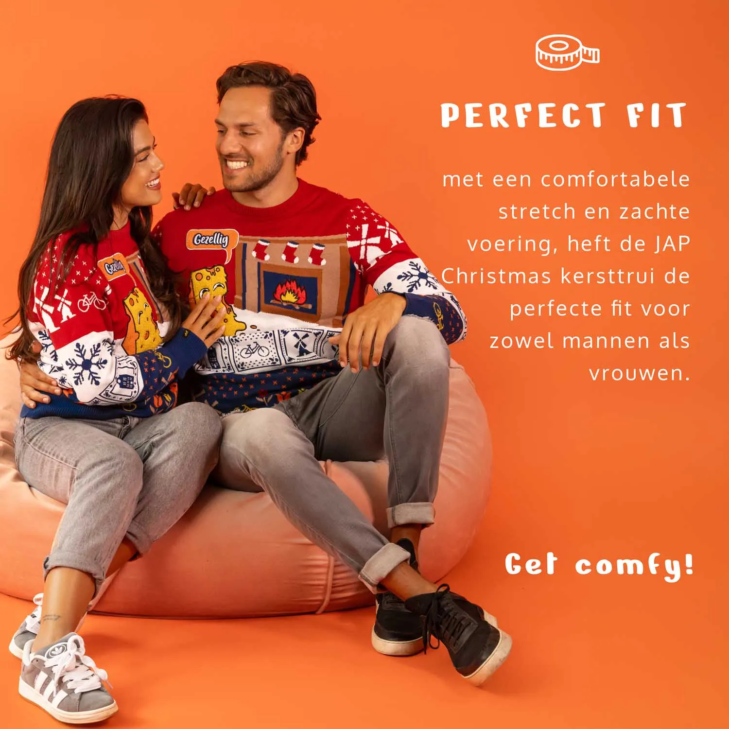 Kersttrends: Scandinavische kersttrend met rood, wit & blauw
