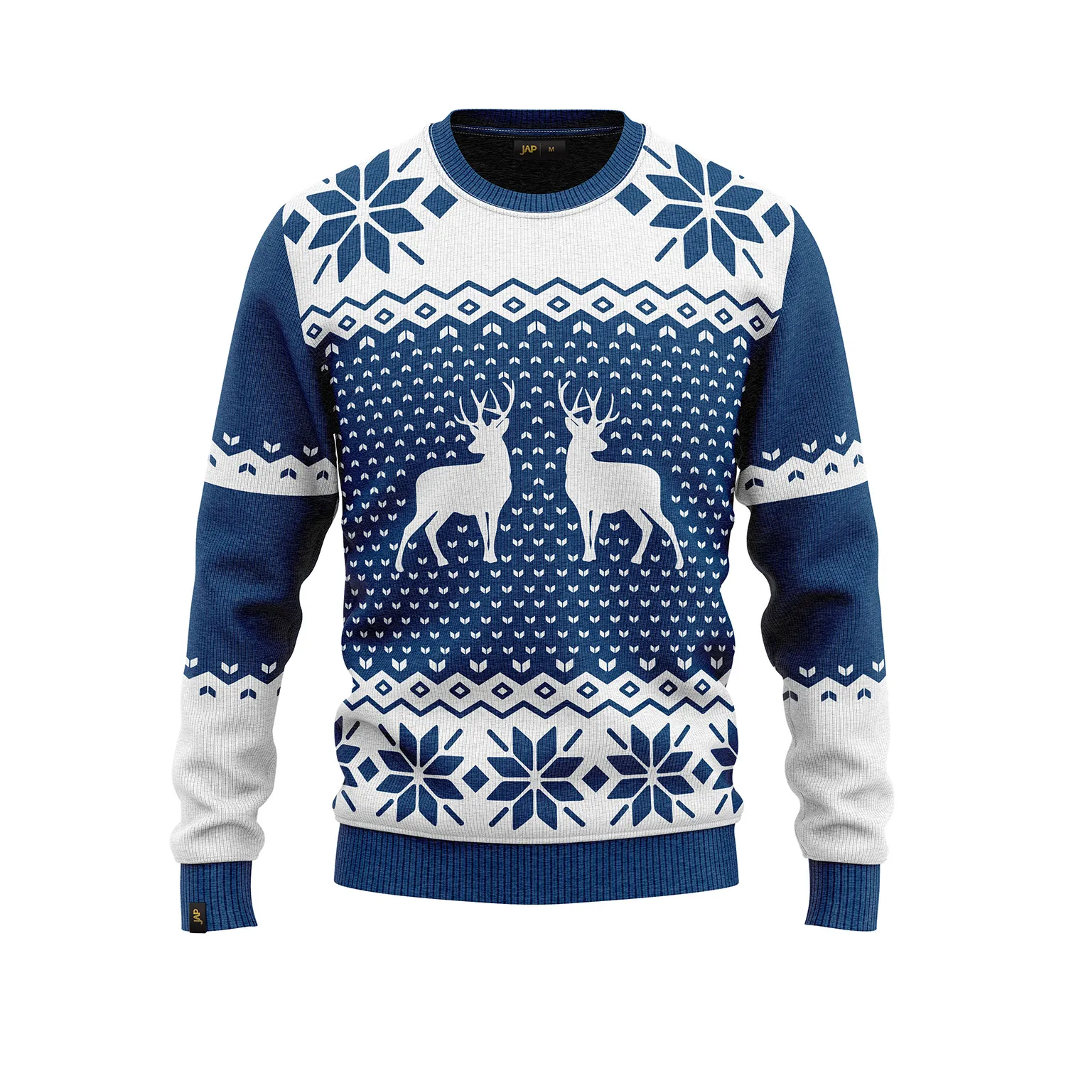 JAP Kersttrui - Classic one - Blauw - L